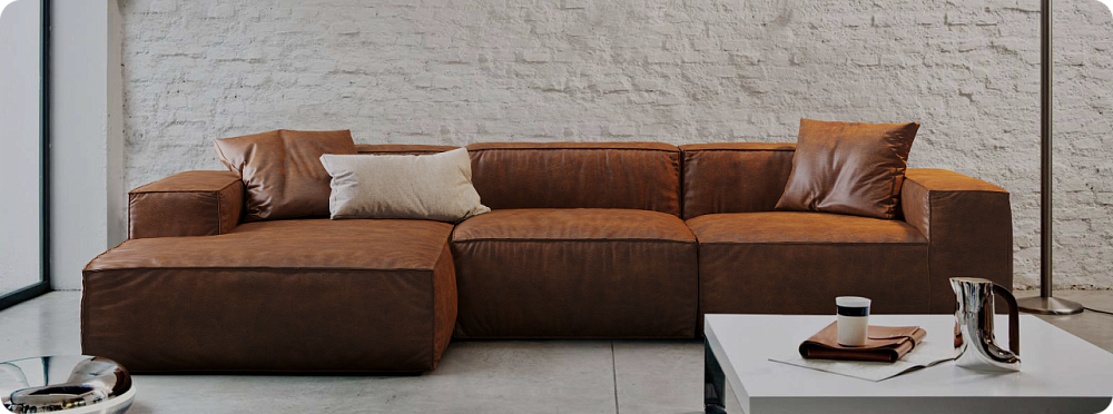 Модульный диван Фри любого цвета и текстуры на заказ